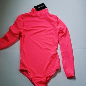 Turtle neck body suit